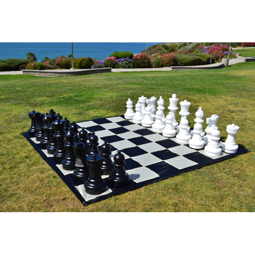MegaChess 25" Giant Plastic Chess Pieces & Reviews Wayfair